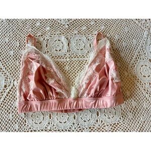 Empress MImi Women's Bra Lingerie Intimate Pink Mesh Size M